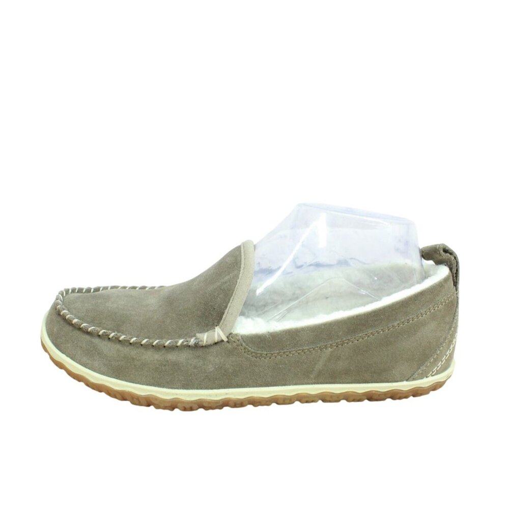 LL Bean Mountain Slippers Moccasin Dark Cement Size 8 M